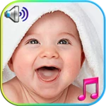 cute baby sounds & ringtones android application logo